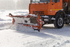 commercial snow plowing Centennial